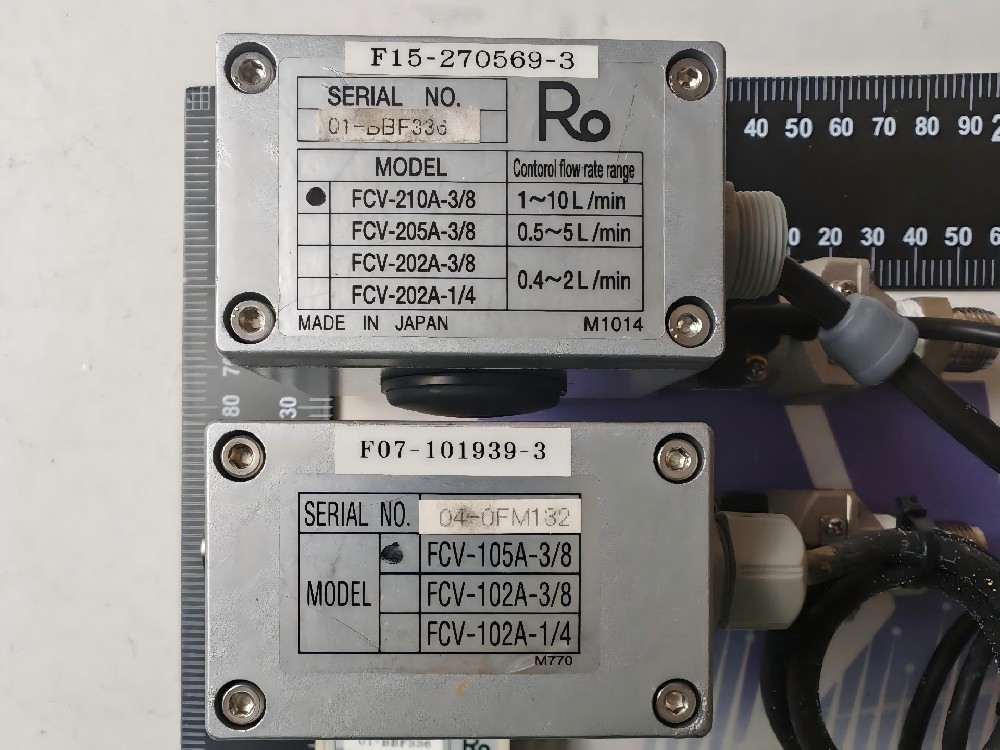 FCA-100A，FCV-202A-1/4，FCV-202A-3/8，FCV-205A-3/8，FCV-210A-3/8，FCV-105A-3/8, FCV-102A-3/8,FCV-102A-1/4